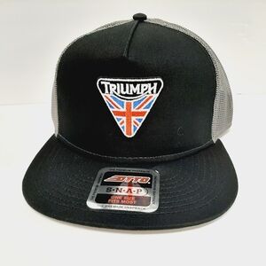 Triumph Motorcycles Otto Flat Bill Trucker Mesh